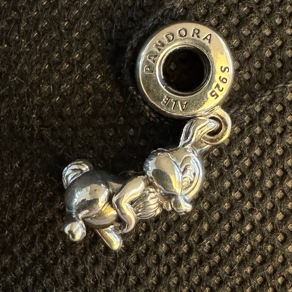Pandora Disney Bambi Thumper Bunny Rabbit Charm Retired - Picture 4 of 5